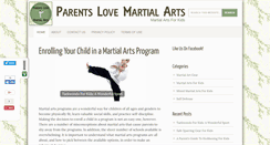Desktop Screenshot of martialartssuccessforkids.com